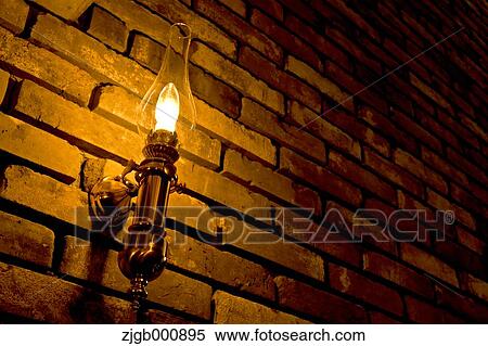 Bracket light and brick wall View Large Photo Image Stock Photography - Bracket light and brick wall. Fotosearch