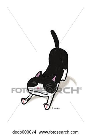 Cat illustration View Large Photo Image Picture - Cat illustration. Fotosearch