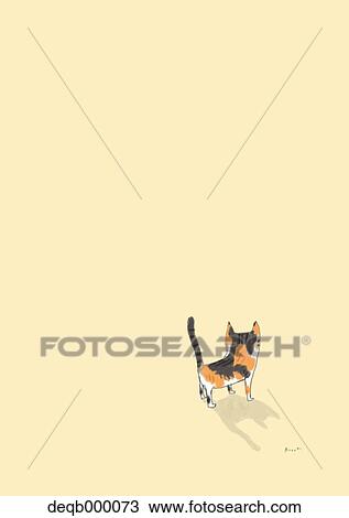 Cat illustration View Large Photo Image Stock Image - Cat illustration. Fotosearch