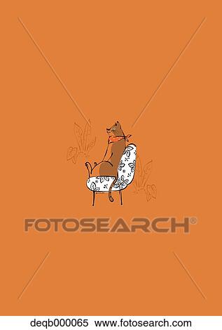 Cat illustration View Large Photo Image Stock Photography - Cat illustration. Fotosearch