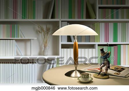 Coffee table and bookshelf View Large Photo Image Stock Photograph - Coffee table and bookshelf. Fotosearch
