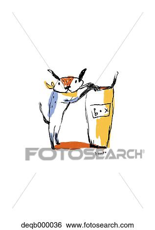 Stock Photograph - Dog illustration. Fotosearch