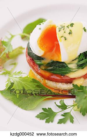 Stock Image - Egg Benedict. Fotosearch