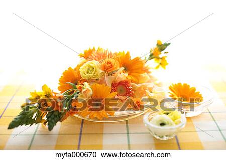 Stock Image - Flower arrangement. Fotosearch