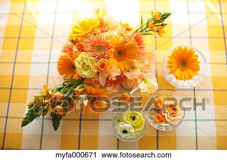 Stock Image - Flower arrangement. Fotosearch