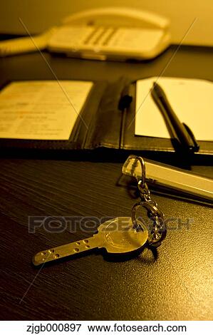 Hotel room key View Large Photo Image Stock Photo - Hotel room key. Fotosearch