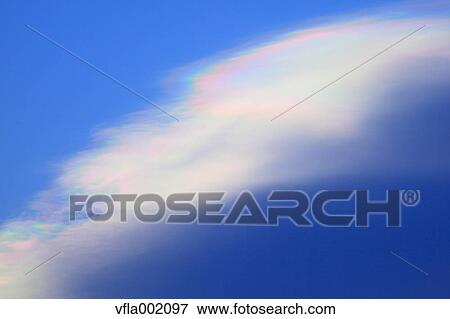 Iridescent clouds View Large Photo Image Stock Photo - Iridescent clouds. Fotosearch