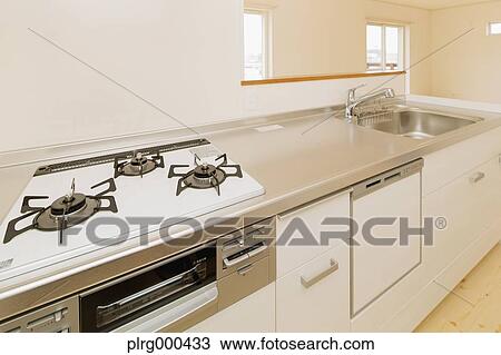 Kitchen View Large Photo Image Stock Image - Kitchen. Fotosearch