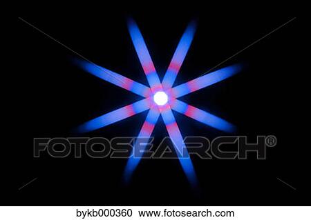 Stock Image - Light radial shape. Fotosearch