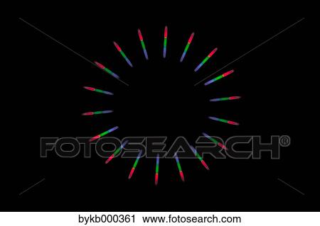 Stock Image - Light radial shape. Fotosearch