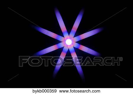 Stock Photo - Light radial shape. Fotosearch