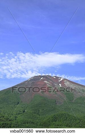 Mount Fuji and sky with clouds, Yamanashi Prefecture View Large Photo Image Stock Image - Mount Fuji and sky with clouds, Yamanashi Prefecture. Fotosearch