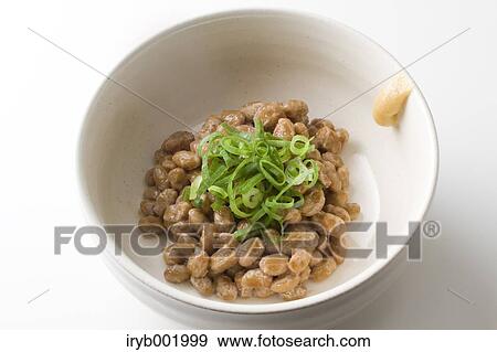 Natto fermented soybeans View Large Photo Image Stock Photo - Natto fermented soybeans. Fotosearch