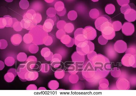 Stock Image - Pink light dots. Fotosearch