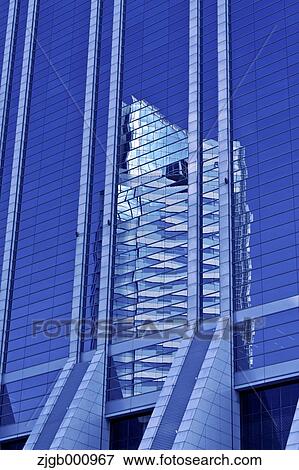 Reflections on building windows View Large Photo Image Stock Photo - Reflections on building windows. Fotosearch
