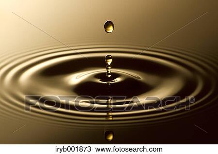 Stock Image - Ripples in coffee. Fotosearch