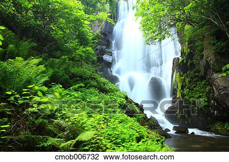 Sobetsu waterfall, Hokkaido View Large Photo Image Stock Image - Sobetsu waterfall, Hokkaido. Fotosearch