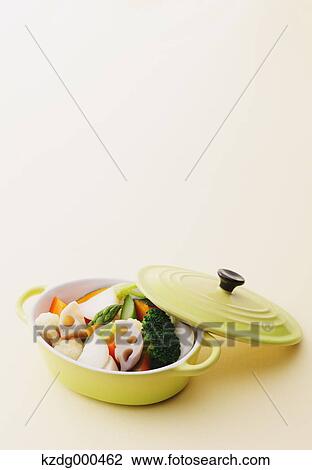 Steamed vegetables View Large Photo Image Stock Image - Steamed vegetables. Fotosearch