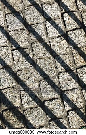 Stock Image - Stone pavement. Fotosearch