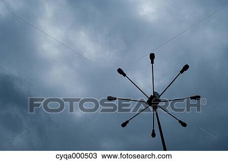 Street lights and dark sky, Poland View Large Photo Image Stock Image - Street lights and dark sky, Poland. Fotosearch