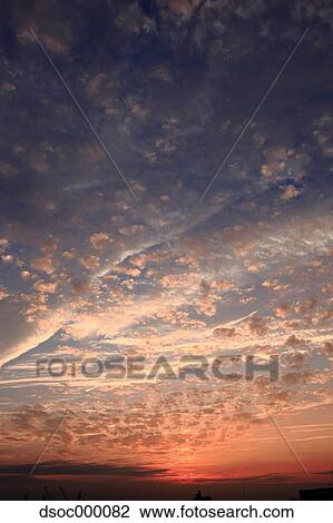 Sunset sky View Large Photo Image Stock Image - Sunset sky. Fotosearch