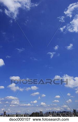 Tokyo cityscape and sky with clouds View Large Photo Image Stock Photo - Tokyo cityscape and sky with clouds. Fotosearch
