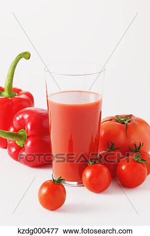 Tomato juice View Large Photo Image Stock Photo - Tomato juice. Fotosearch
