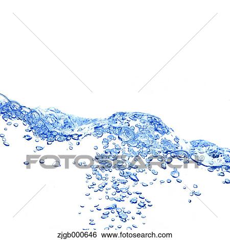 Stock Photograph - Water bubbles. Fotosearch