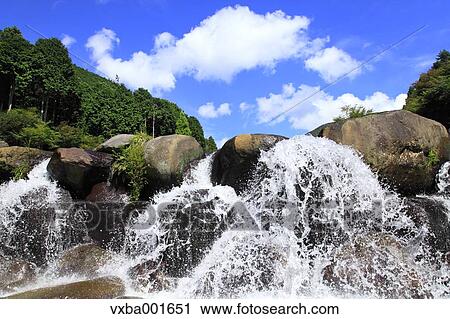 Water stream and blue sky with clouds View Large Photo Image Stock Image - Water stream and blue sky with clouds. Fotosearch