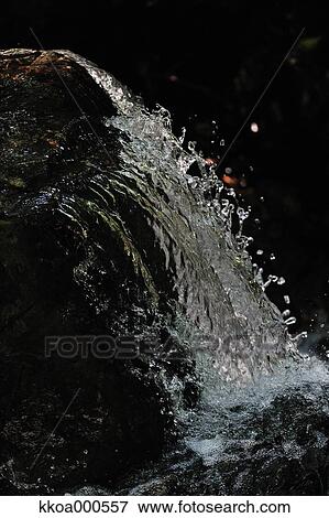 Stock Photo - Water stream. Fotosearch