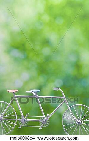White toy tandem View Large Photo Image Picture - White toy tandem. Fotosearch