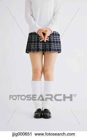 Woman in high school uniform View Large Photo Image Stock Image - Woman in high school uniform. Fotosearch