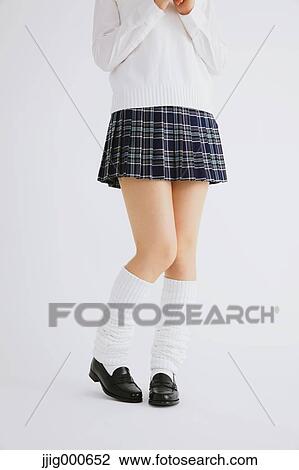 Woman in high school uniform View Large Photo Image Stock Image - Woman in high school uniform. Fotosearch