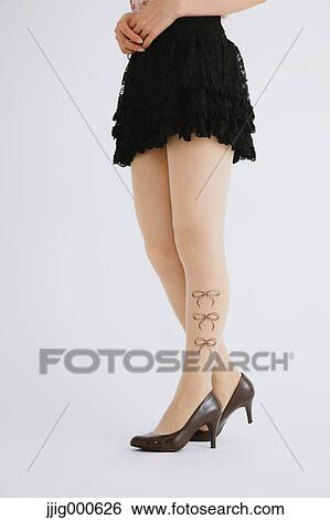 Stock Photograph - Woman's legs. Fotosearch