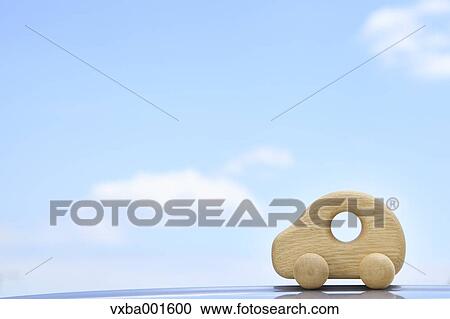 Wooden toy car View Large Photo Image Stock Image - Wooden toy car. Fotosearch