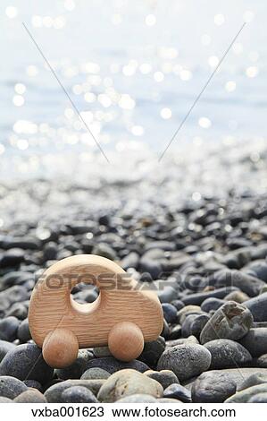 Wooden toy car View Large Photo Image Stock Image - Wooden toy car. Fotosearch