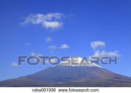 Blue sky and Mount Fuji, Shizuoka Prefecture View Large Photo Image Stock Photograph - Blue sky and Mount Fuji, Shizuoka Prefecture. Fotosearch