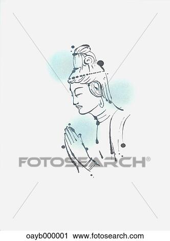 Buddhist figure illustration View Large Photo Image Stock Image - Buddhist figure illustration. Fotosearch