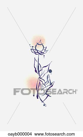 Flower illustration View Large Photo Image Picture - Flower illustration. Fotosearch