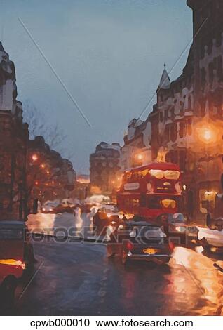 Stock Image - London illustration. Fotosearch