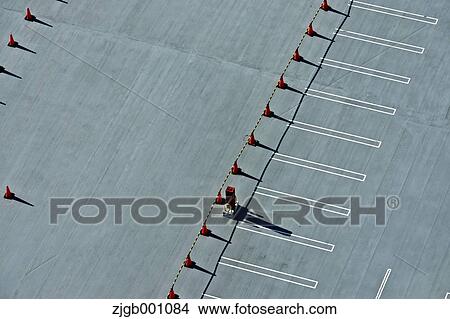 Parking lot from above View Large Photo Image Picture - Parking lot from above. Fotosearch