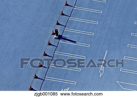 Parking lot from above View Large Photo Image Stock Photography - Parking lot from above. Fotosearch