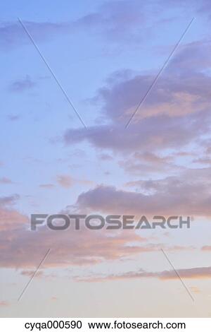 Stock Image - Pastel sky. Fotosearch