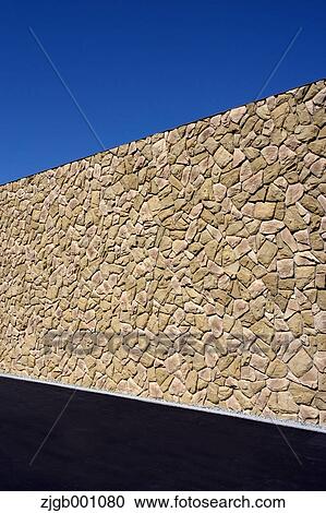 Road stone wall and sky View Large Photo Image Stock Image - Road stone wall and sky. Fotosearch