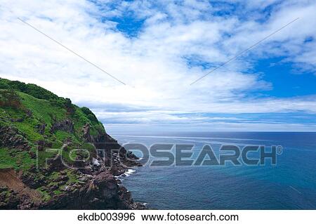 Sea of Japan, Akita Prefecture View Large Photo Image Stock Photograph - Sea of Japan, Akita Prefecture. Fotosearch