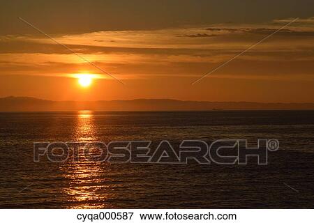 Sea of??Japan at sunset View Large Photo Image Stock Photo - Sea of??Japan at sunset. Fotosearch