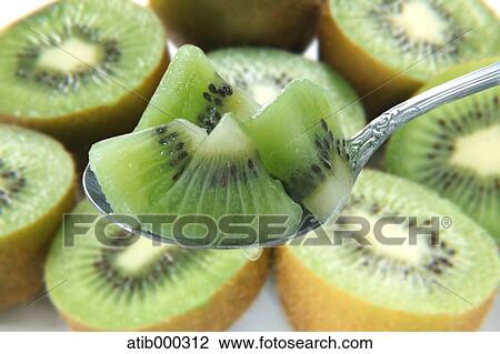 Sliced kiwi View Large Photo Image Stock Image - Sliced kiwi. Fotosearch