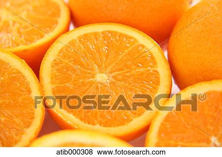 Sliced oranges View Large Photo Image Stock Photo - Sliced oranges. Fotosearch