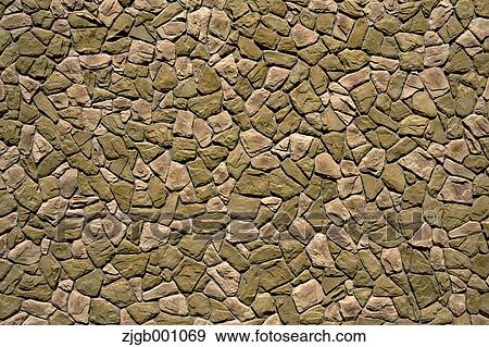 Stock Photo - Stone wall. Fotosearch