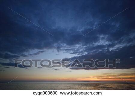 Stock Image - Twilight sky. Fotosearch
